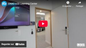 video youtube de la visite du learning center en drone